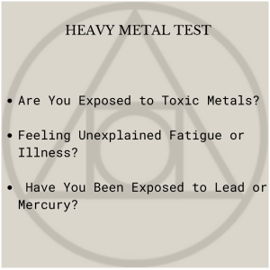 Heavy Metal Test