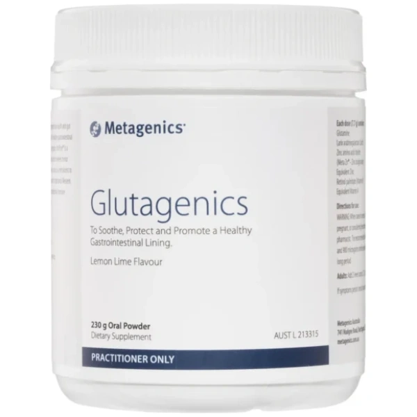 glutagenics glutathione Metagenics 230g powder Vegetable Glycerin GHK Peptide as a or prevent any disease. Iron:#6