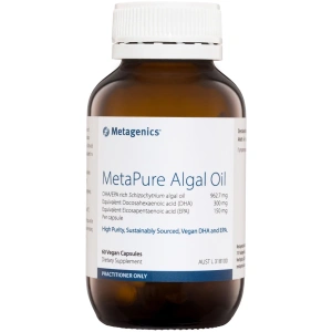 Metagenics OmegaGenics Algal Oil 60 Capsules (Formerly MetaPure Algal Oil)