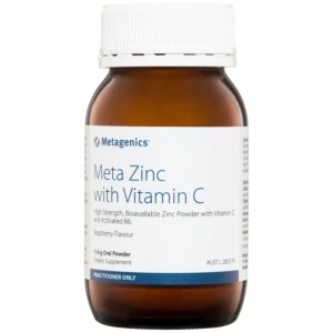 Metagenics Meta Zinc with Vitamin C Raspberry 114g