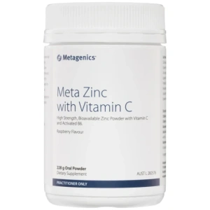 Metagenics Meta Zinc with Vitamin C Raspberry 228g