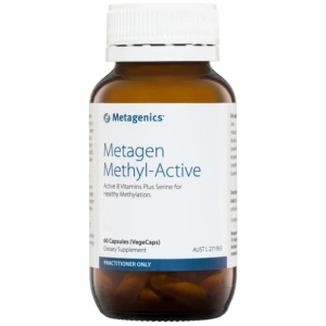 Metagenics Metagen Activated B's & Folate 60 VegeCaps (Formerly Metagen Methyl-Active)