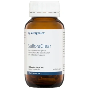 Metagenics SulforaClear 60c- Recommend BioClinic OestroSense 90caps