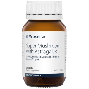Metagenics Super Mushroom with Astragalus 30 tablets