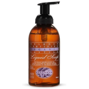 Melrose Organic Castile Liquid Soap Lavender Pump 500ml