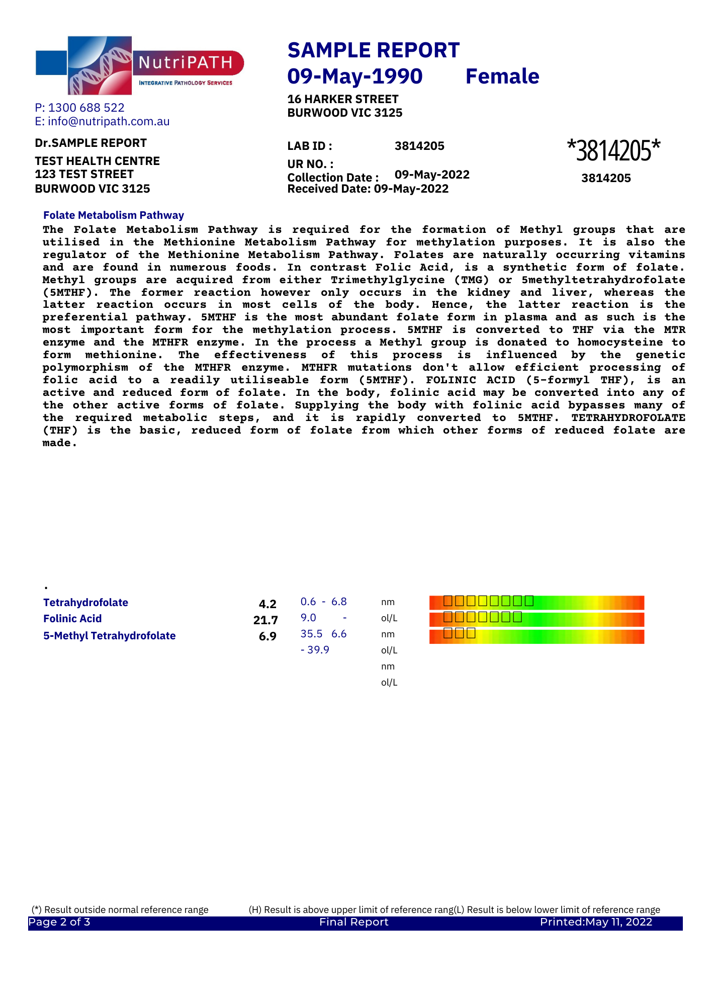 Methylation Profile Dry Ice- Test Code 5101 4 Methylation Profile Dry Ice- Test Code 5101 - Image 4
