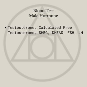 BLOOD TEST- Male Hormone (1110)
