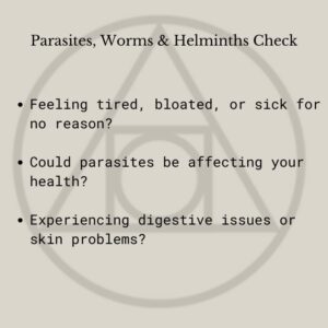 Parasites, Worms & Helminths Check- Test Code 2028