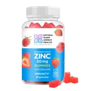 OPTIMAL SLEEP AIRWAY HEALTH ZINC 60 GUMMIES