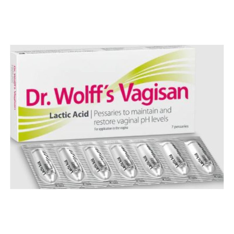 DR WOLFF'S V-SAN 7 PESSARIES LACTIC ACID 1 DR WOLFF'S V-SAN 7 PESSARIES LACTIC ACID