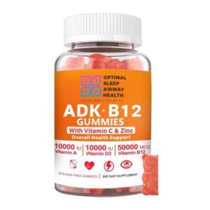 OPTIMAL SLEEP AIRWAY HEALTH ADK + B12 GUMMIES 60 GUMMIES