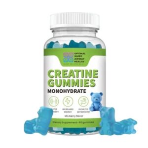 OPTIMAL SLEEP AIRWAY HEALTH CREATINE 60 GUMMIES