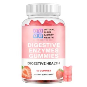 OPTIMAL SLEEP AIRWAY HEALTH DIGESTIVE ENZYME 60 GUMMIES