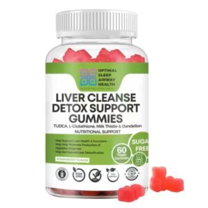 OPTIMAL SLEEP AIRWAY HEALTH LIVER CLEANSE DETOX SUPPORT 60SG GUMMIES