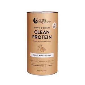 Nutra Organics- Clean Protein Smooth Chocolate 500g