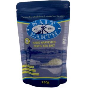 Salt Of The Earth Hand Harvested Celtic Sea Salt Coarse 250g
