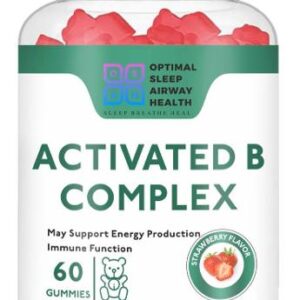 OPTIMAL SLEEP AIRWAY HEALTH ACTIVATED B GUMMIES 60