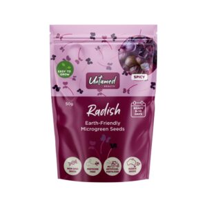 Untamed Health Microgreens Sprouting Seeds Radish