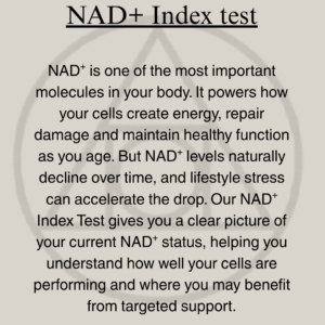 Test - NAD+ Index Test