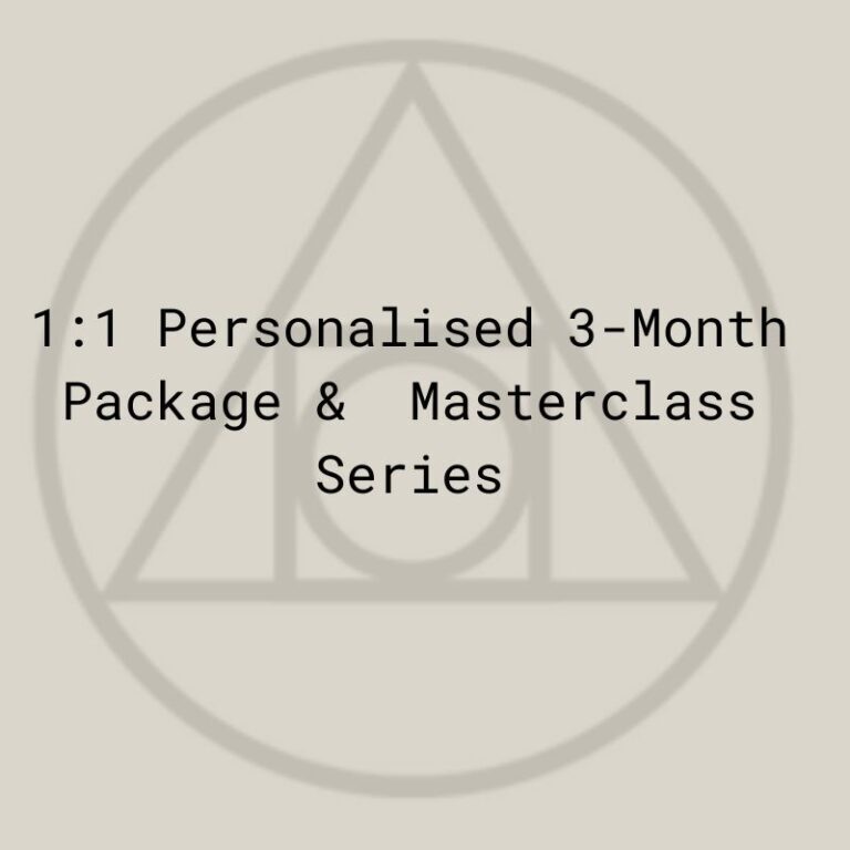 1 1 Personalised 3-Month Package & Masterclass Series pic