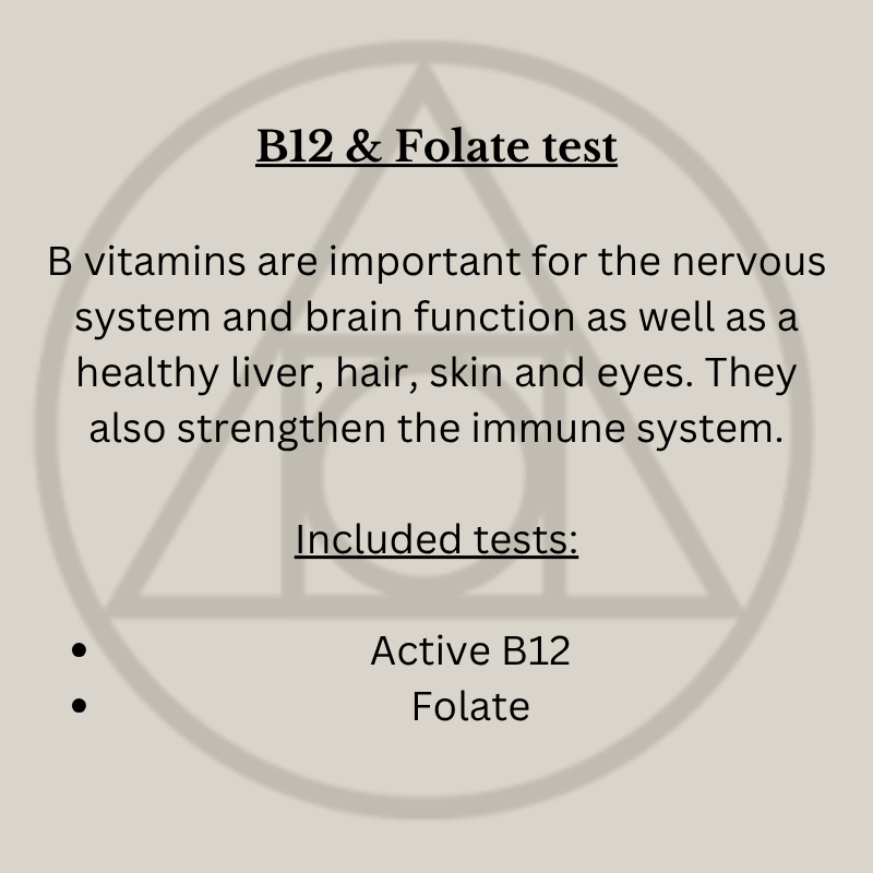 B12 and folate