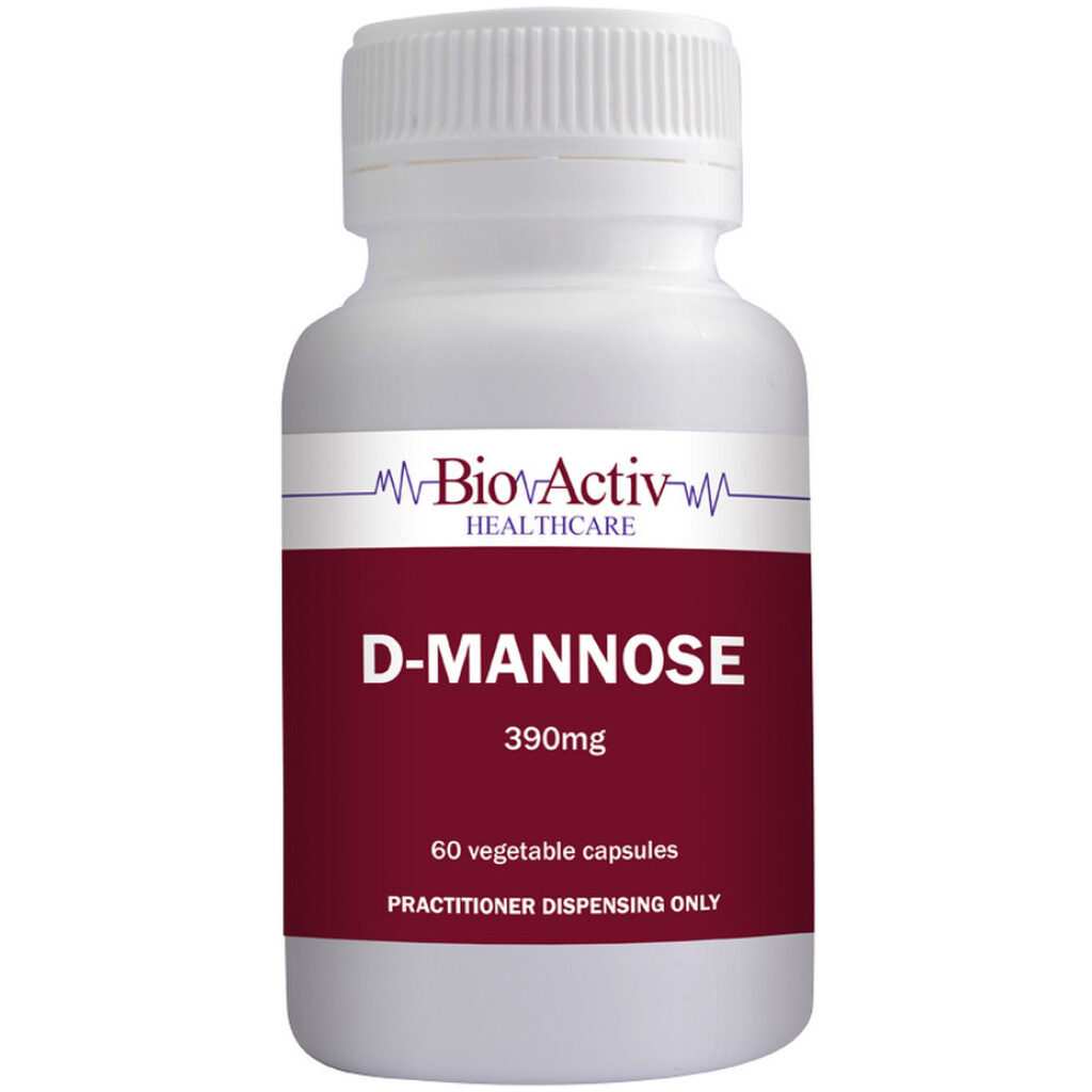 BioActiv Healthcare D Mannose 390mg 60vc media 01
