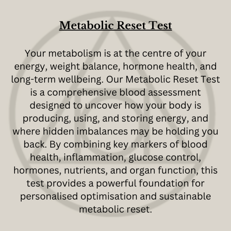 Metabolic reset 1