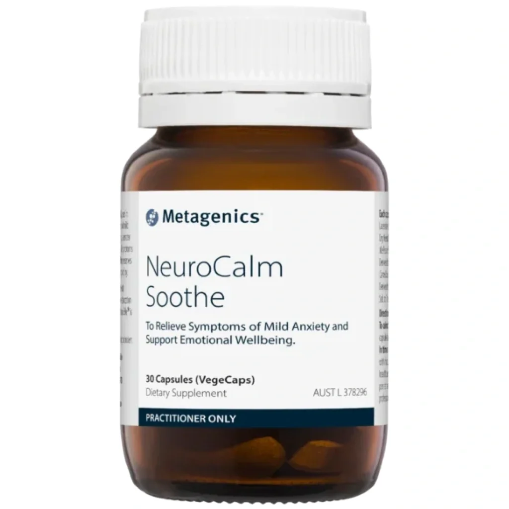 MetagenicsNeuroCalmSoothe30Caps10_offRRPatHealthMastersMetagenics_1400x