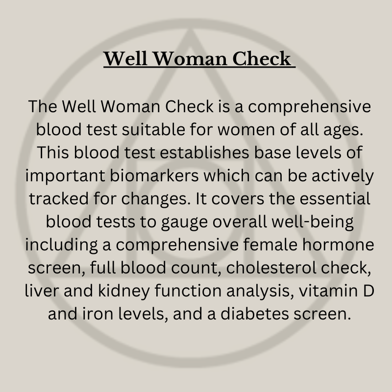 Wellwoman Check